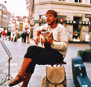 Starßenmusik in Kopenhagen